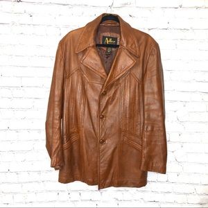 Adler Brown Leather Jacket